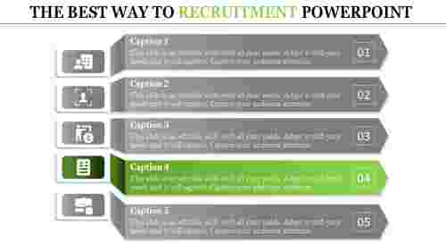 recruitment powerpoint presentation-THE BEST WAY TO RECRUITMENT POWERPOINT-green